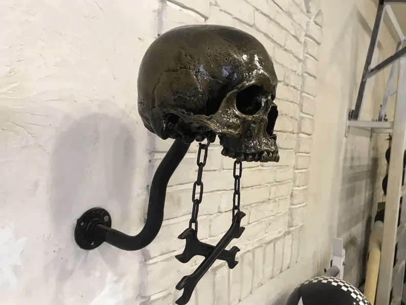 Motorcycle Skull Helmet Holder☠️ (BUY 2 FREE SHIPPING) - Image 10