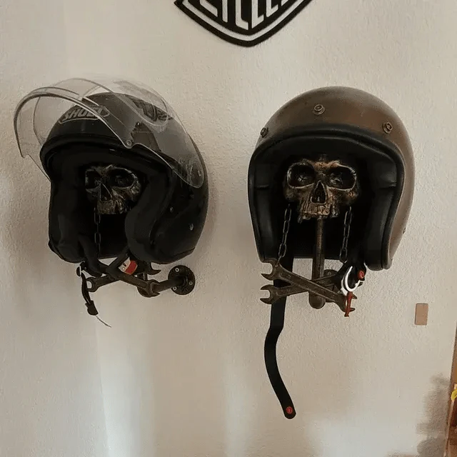 Motorcycle Skull Helmet Holder☠️ (BUY 2 FREE SHIPPING) - Image 11