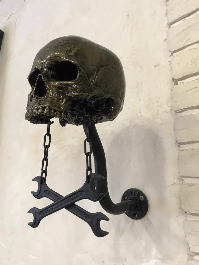 Motorcycle Skull Helmet Holder☠️ (BUY 2 FREE SHIPPING) - Image 12