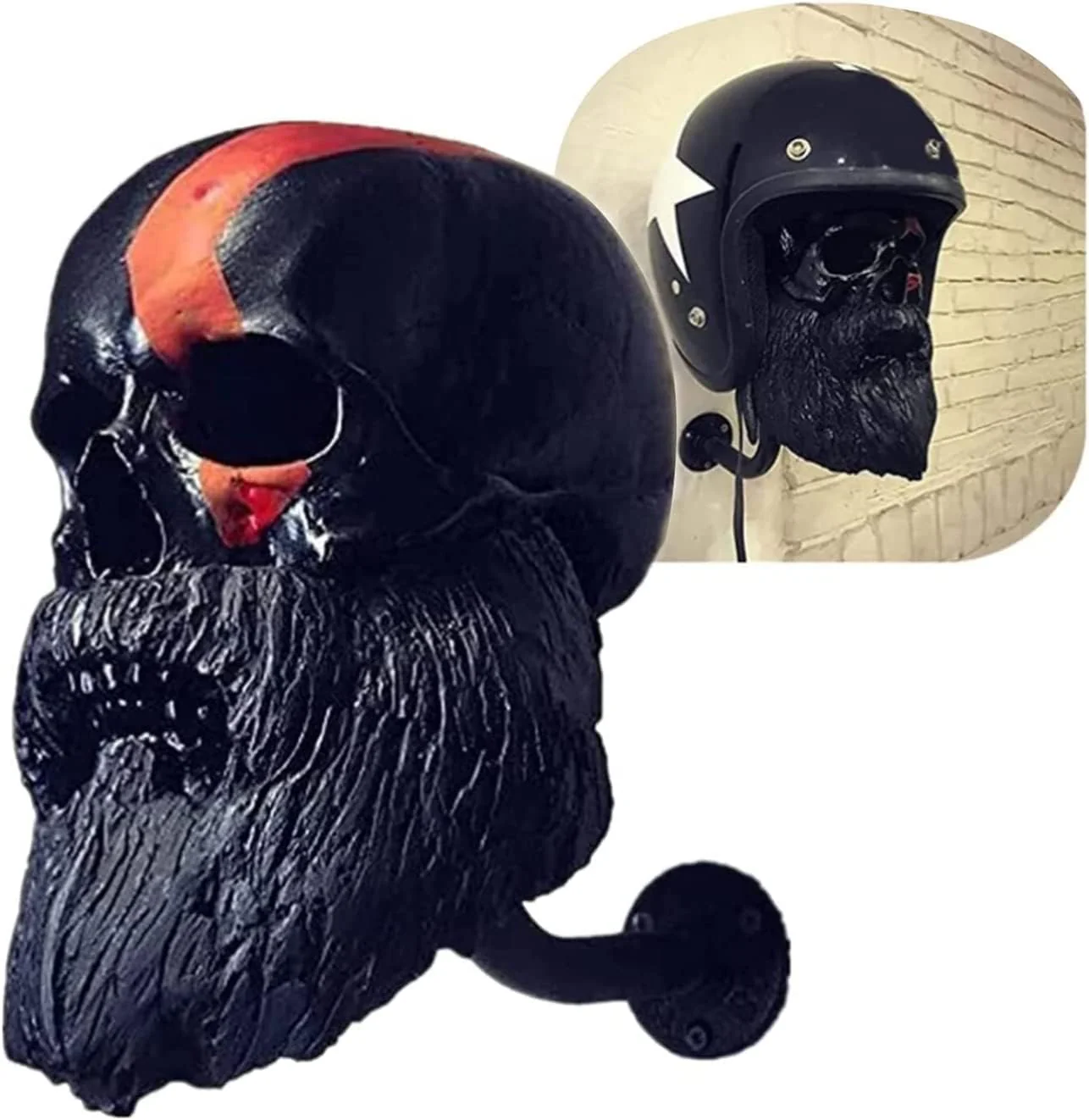 Motorcycle Skull Helmet Holder☠️ (BUY 2 FREE SHIPPING) - Image 13
