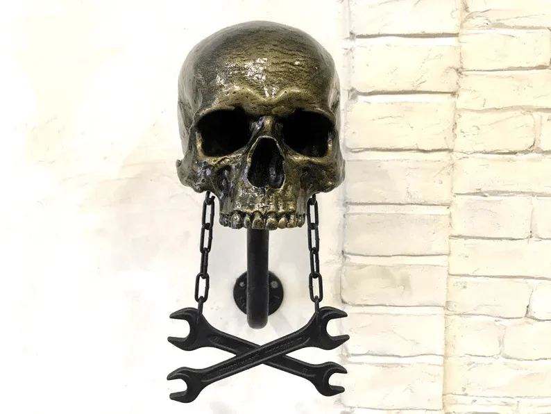 Motorcycle Skull Helmet Holder☠️ (BUY 2 FREE SHIPPING) - Image 4