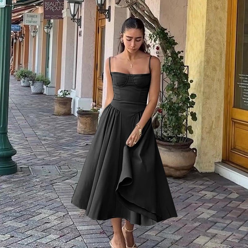 Sleeveless Corset Fit Midi Dress(BUY 2 FREE SHIPPING) - Image 6