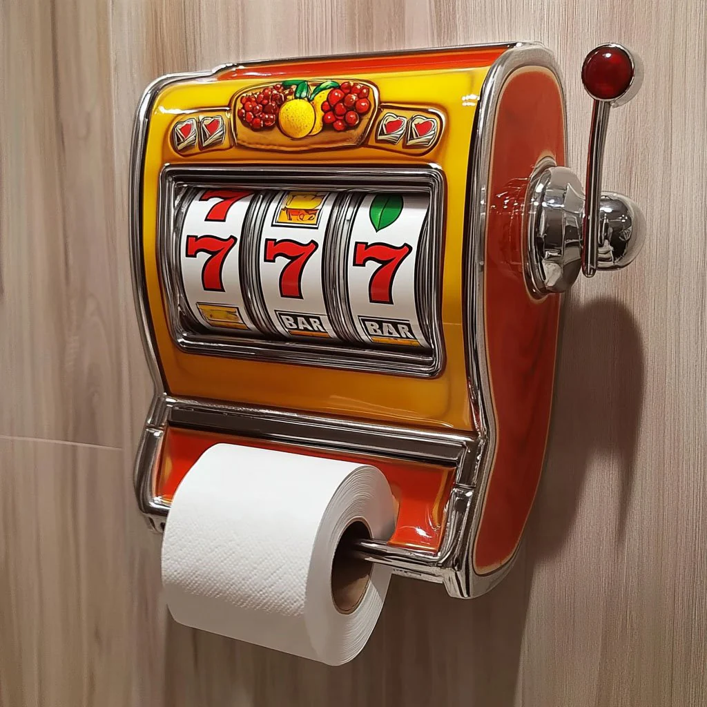 🔥Slot Machine Toilet Roll Holder