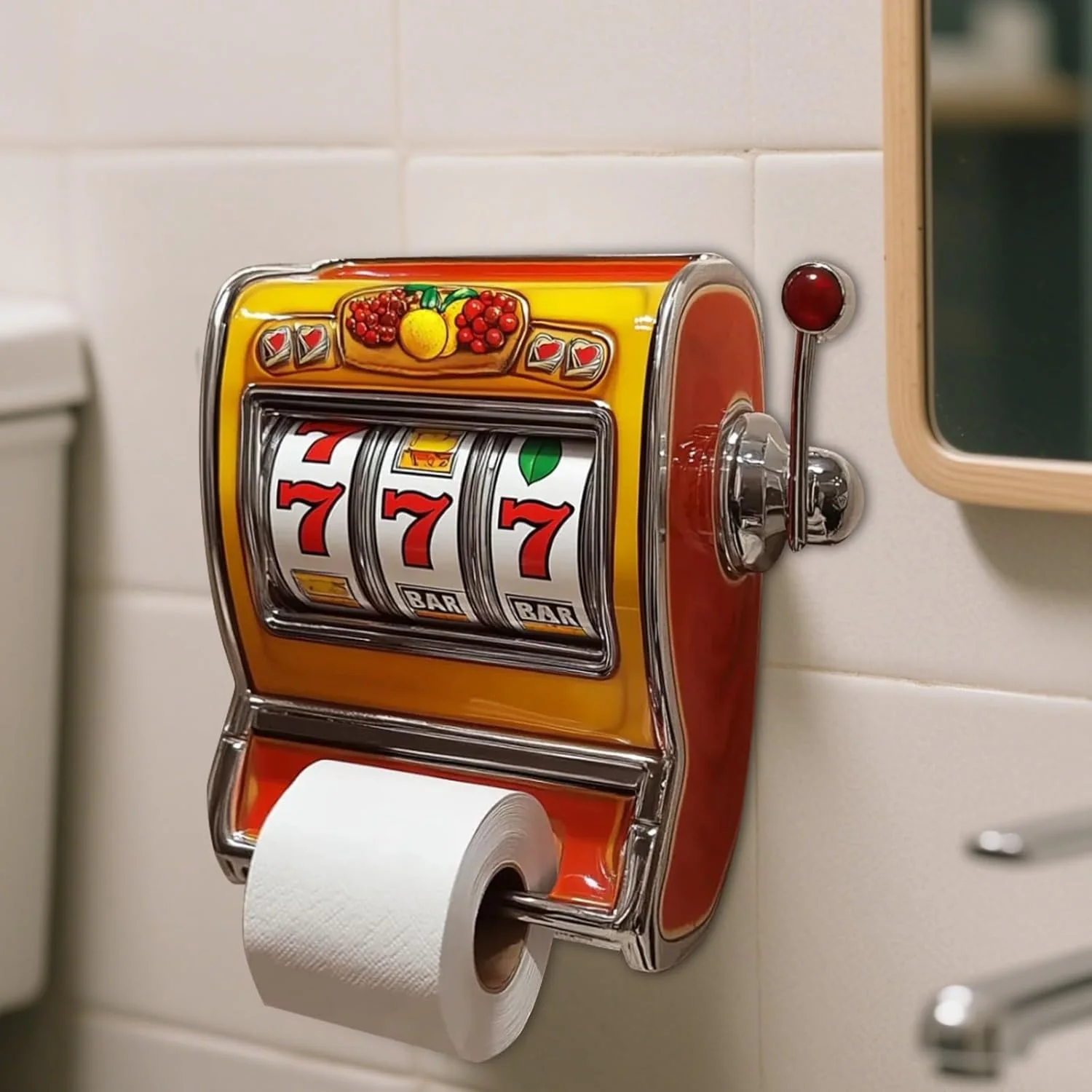 🔥Slot Machine Toilet Roll Holder - Image 2