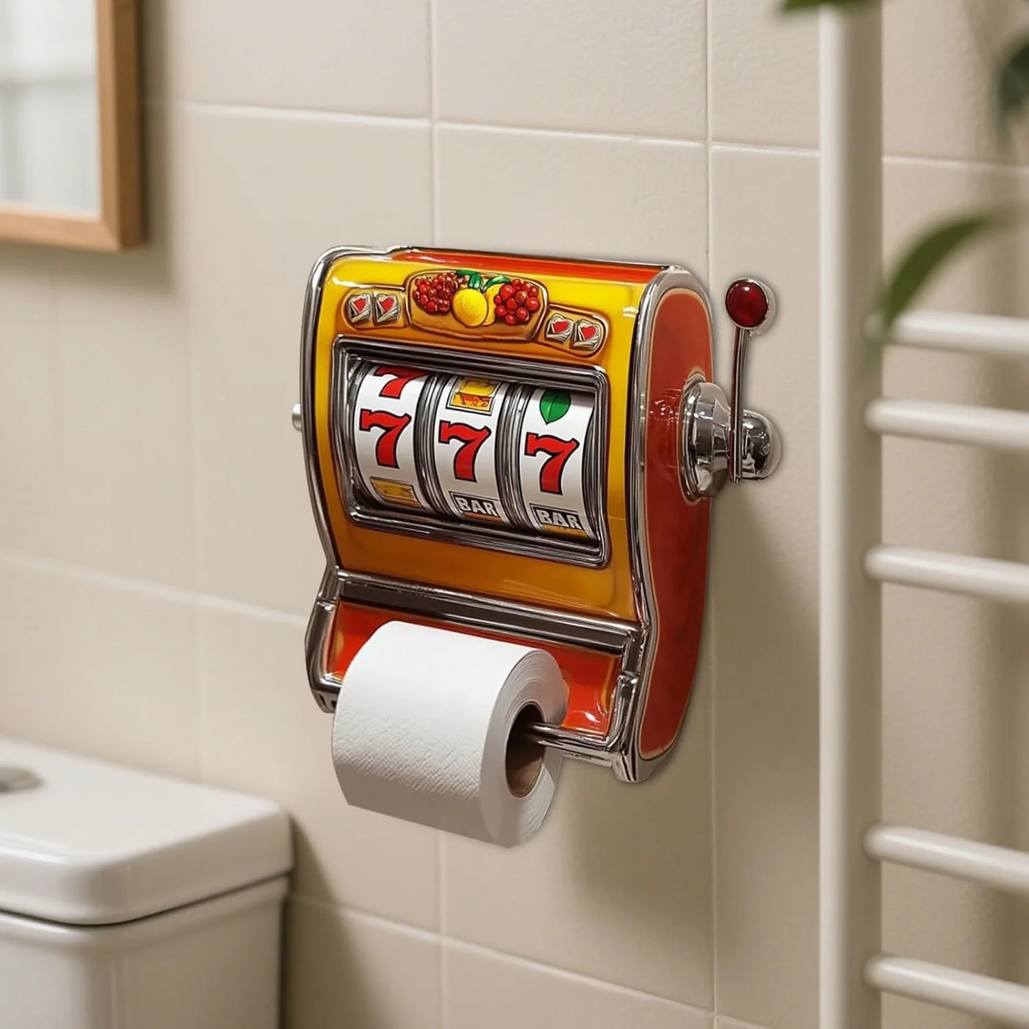 🔥Slot Machine Toilet Roll Holder - Image 3
