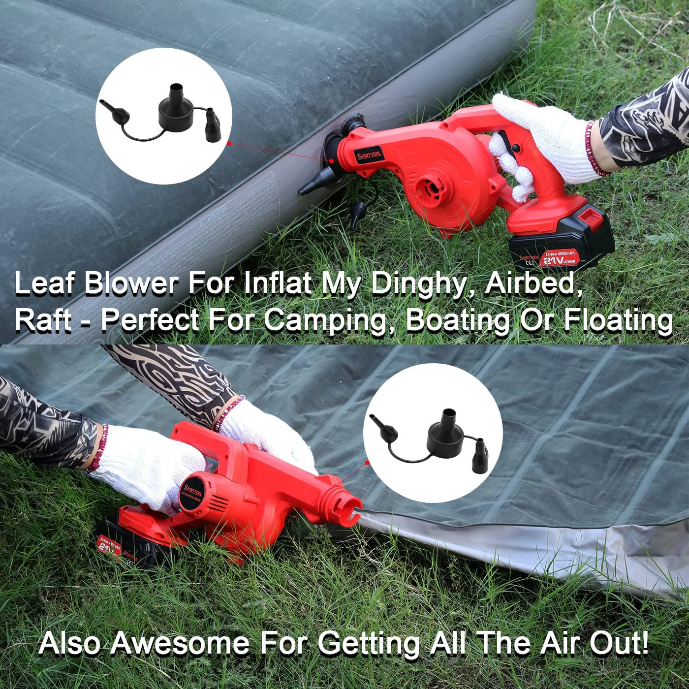 Rechargeable High-power Wireless Powerful Dust and Snow Removal - Image 7