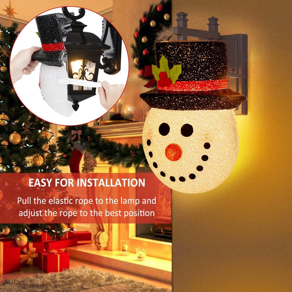 Snowman Porch Light Cover Two pack[BUY 3 FREE SHIPPING] - Image 2