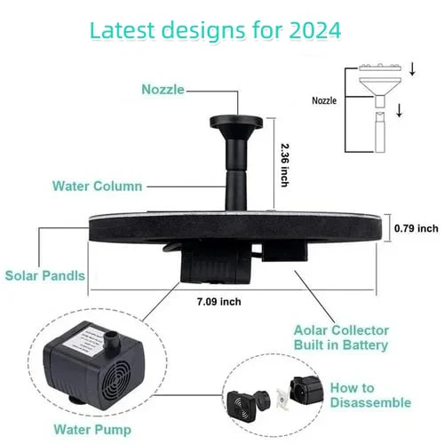 🔥BIG SALE 49% OFF🔥🔥Solar-Powered Fountain Kit - Image 9