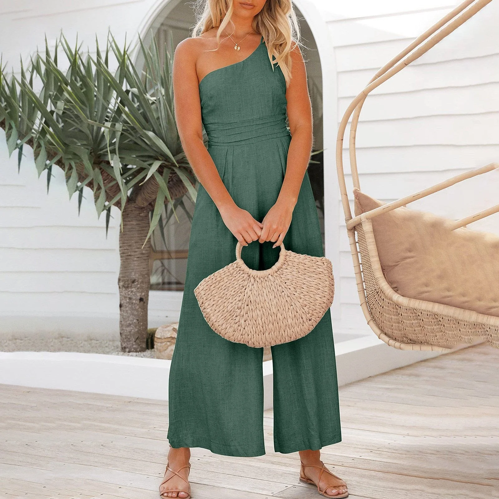 2023 Hot Sale🔥Spaghetti Straps Jumpsuit✨Buy 2 Free Shipping - Image 13