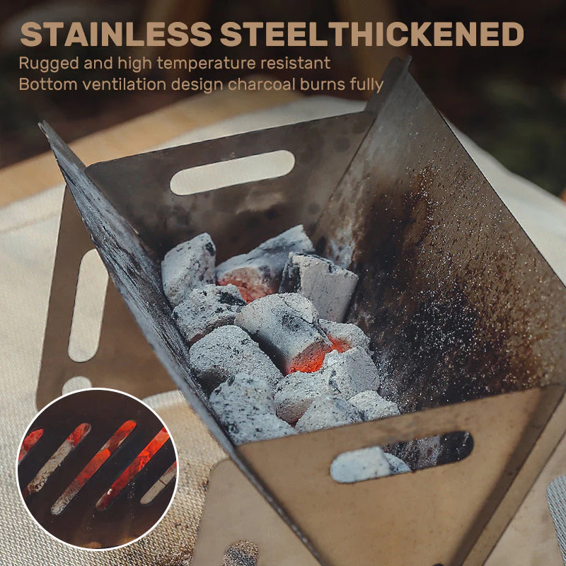Stainless Steel Collapsible Grill - Image 4