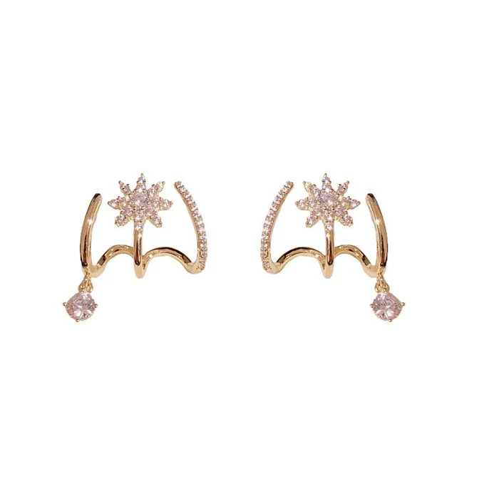 Eight Awn Star Earrings - Image 8