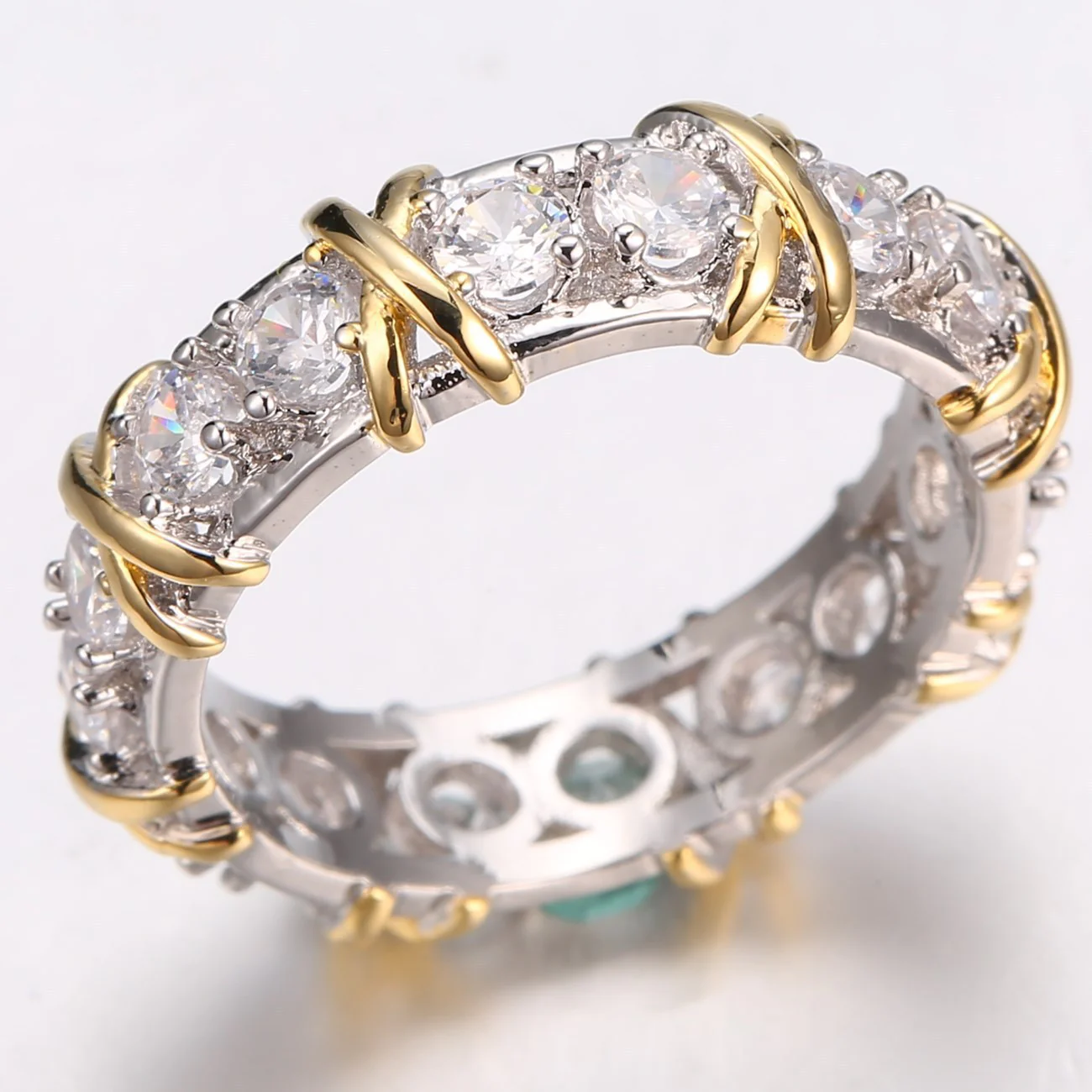 Cross Full Diamond Ring - Image 11
