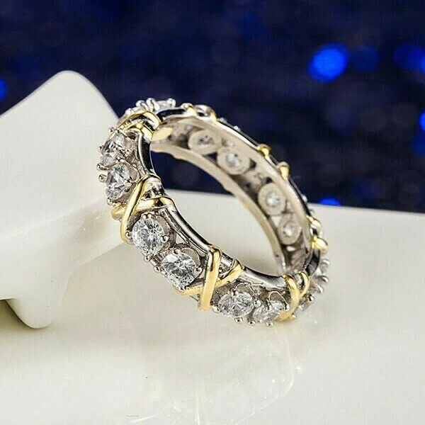 Cross Full Diamond Ring - Image 2