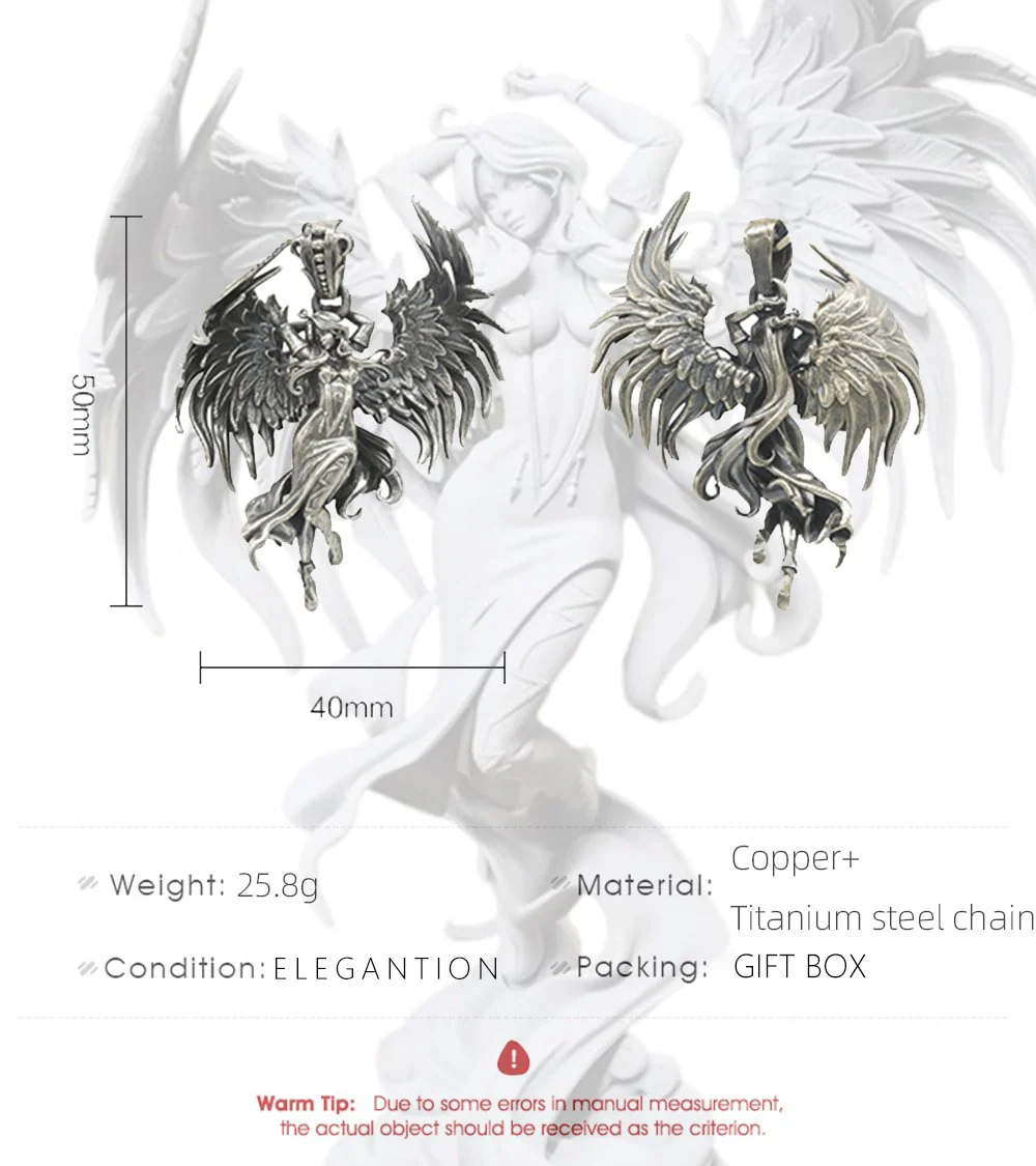 🔥40%OFF - Guardian Angel Pendant Necklace - Image 4