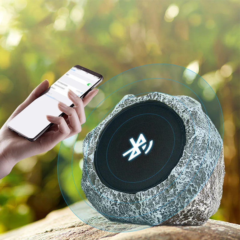 [Creative Gift] Solar Simulation Stone Bluetooth Audio - Image 2