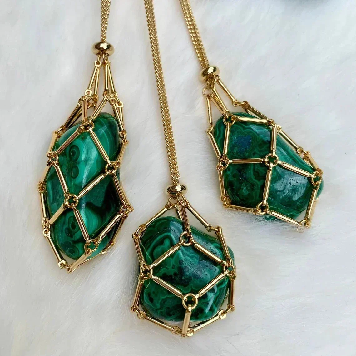 New Crystal Stone Holder Necklace - Image 10