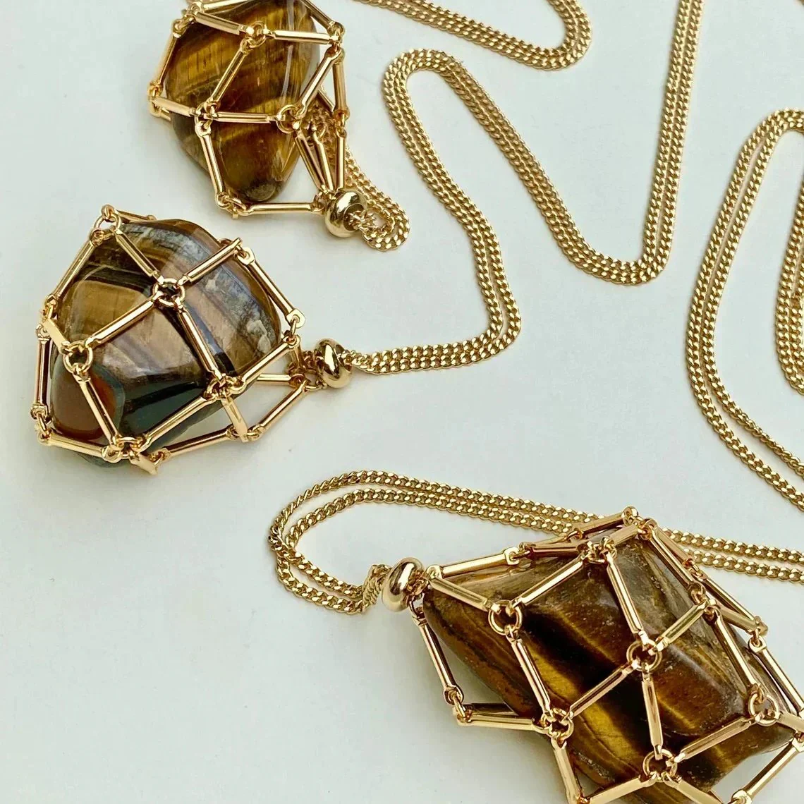 New Crystal Stone Holder Necklace - Image 5
