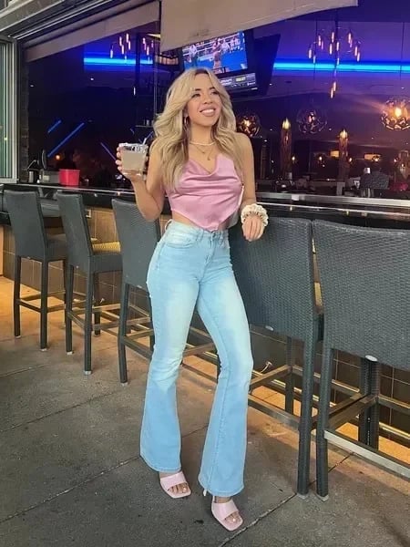 ⭐Women's 2023 Summer⭐ Ultra High Rise Stretch Flare Jean - Image 13