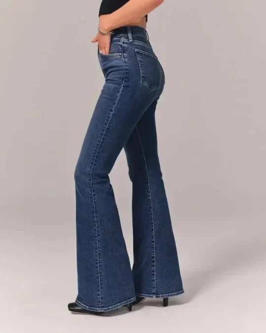 ⭐Women's 2023 Summer⭐ Ultra High Rise Stretch Flare Jean - Image 7