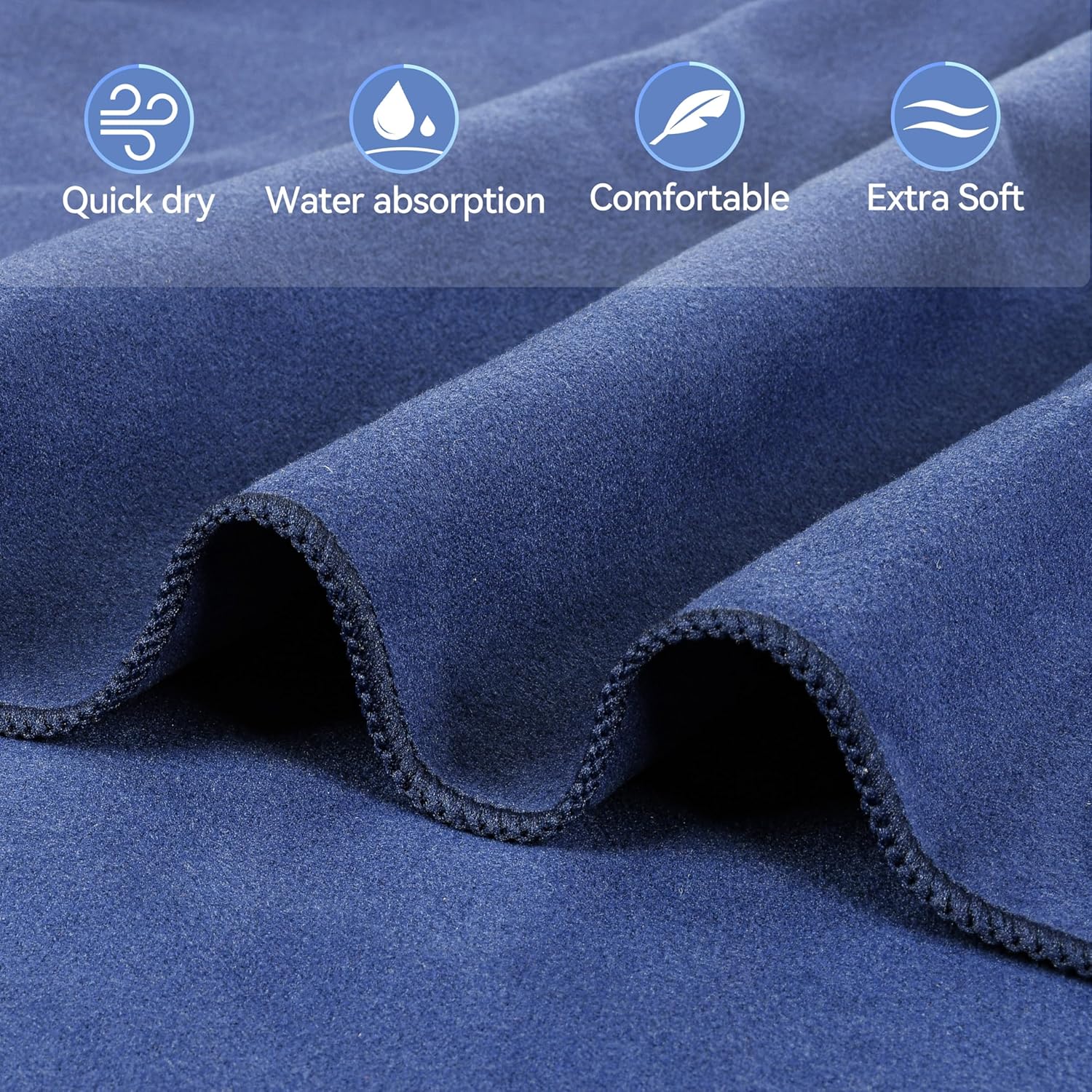🎉Summer Hot Sale🎁Sun Lounger Towel in Bag with Pockets Storage - Image 11