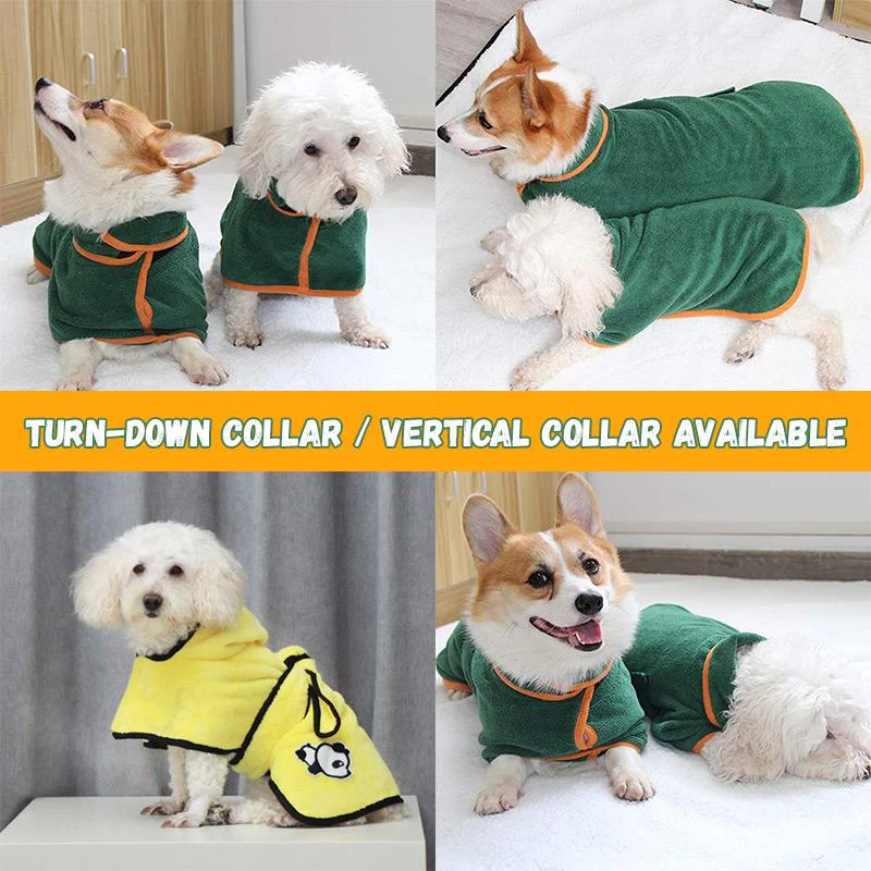 Super Absorbent Pet Bathrobe - Image 5