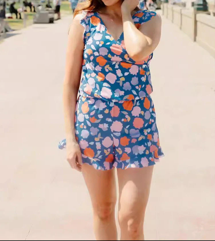 â¨Swim Romper Built-In Bra - Image 7
