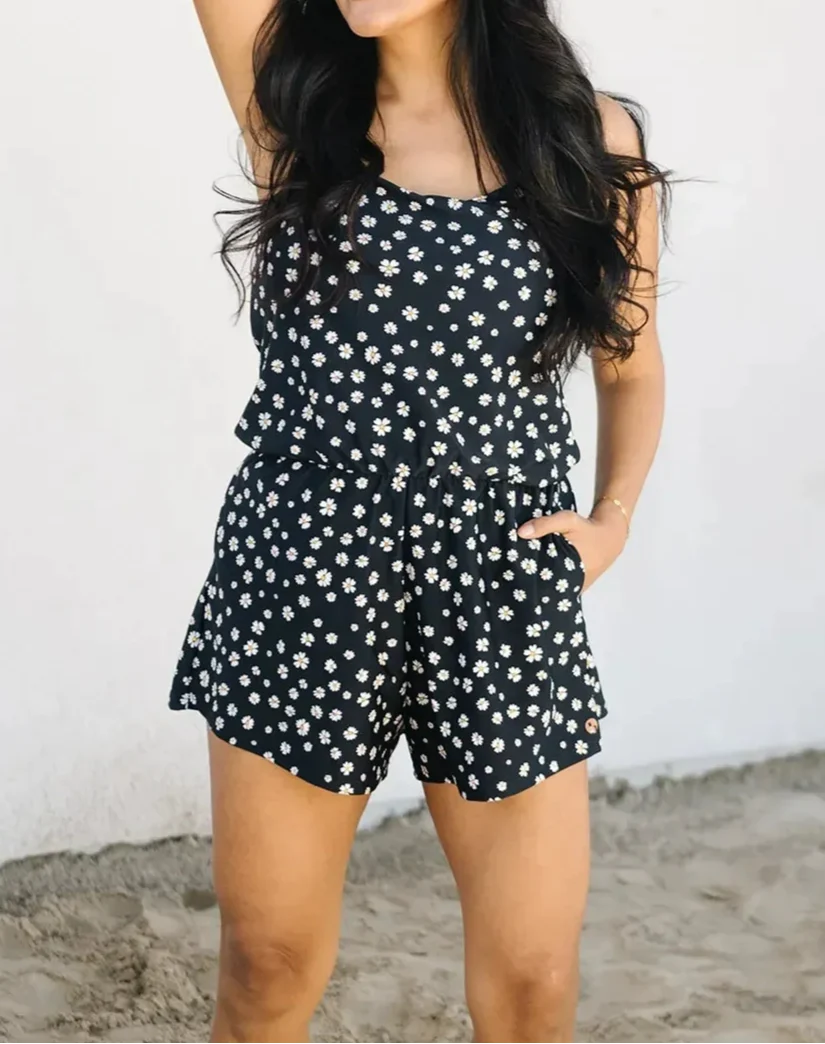 â¨Swim Romper Built-In Bra - Image 9