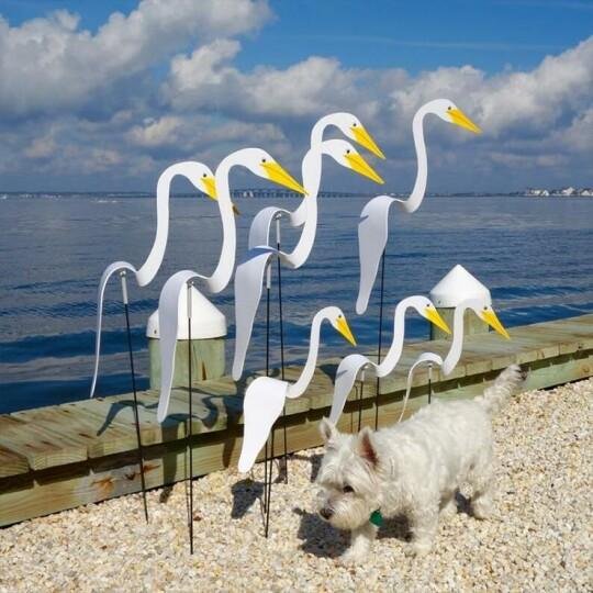 🦩 Swirl Bird 🦩 A whimsical and dynamic bird that spins with the slight garden breeze - Image 11