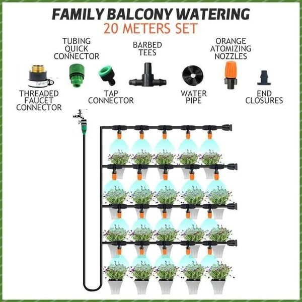🔥Summer Sale-49% OFF🔥Mist Cooling Automatic Irrigation System - Image 15