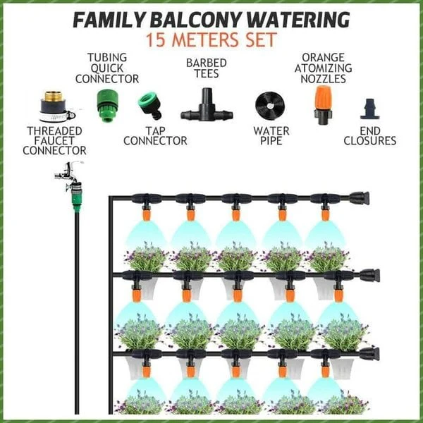 🔥Summer Sale-49% OFF🔥Mist Cooling Automatic Irrigation System - Image 16