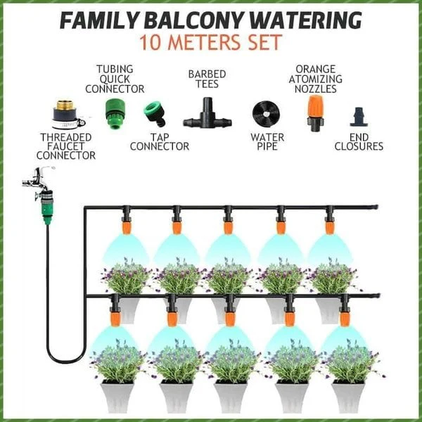 🔥Summer Sale-49% OFF🔥Mist Cooling Automatic Irrigation System - Image 17