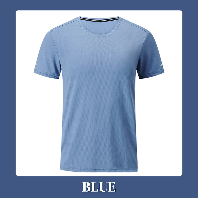 Ice Silk Quick-Drying Breathable T-Shirt - Image 9