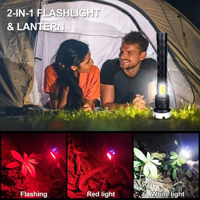 🔥LED Rechargeable Laser Flashlight High Lumen - Buy 2 Free Shipping - Image 16