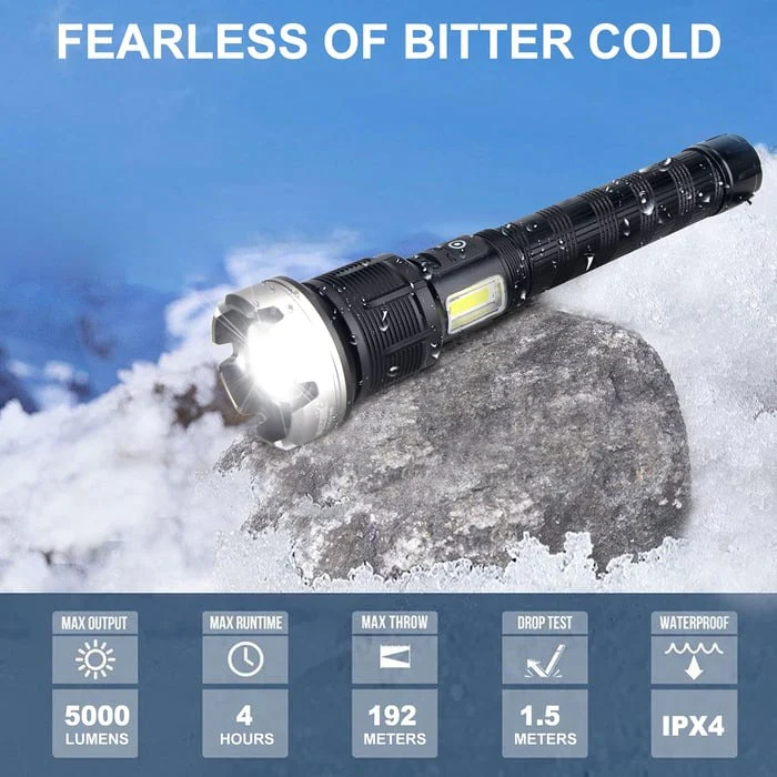 🔥LED Rechargeable Laser Flashlight High Lumen - Buy 2 Free Shipping - Image 17