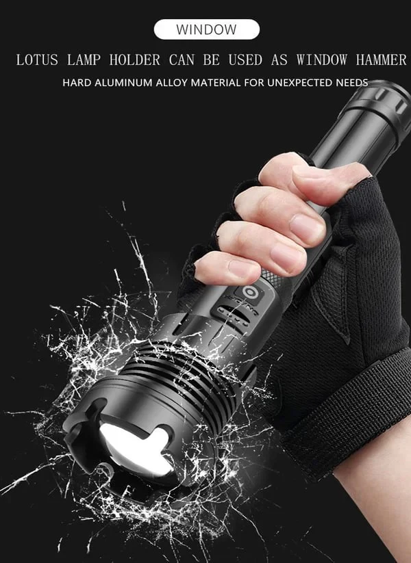 🔥LED Rechargeable Laser Flashlight High Lumen - Buy 2 Free Shipping - Image 19