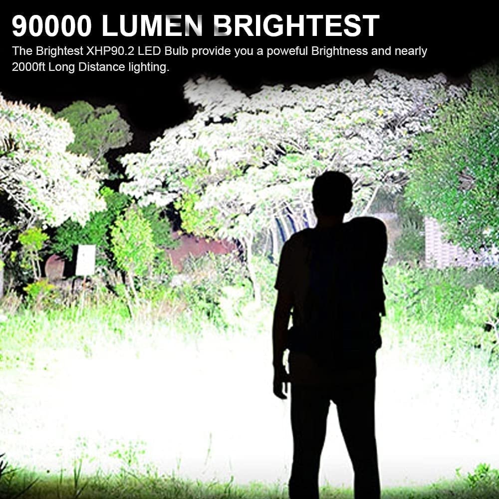 🔥LED Rechargeable Laser Flashlight High Lumen - Buy 2 Free Shipping - Image 7