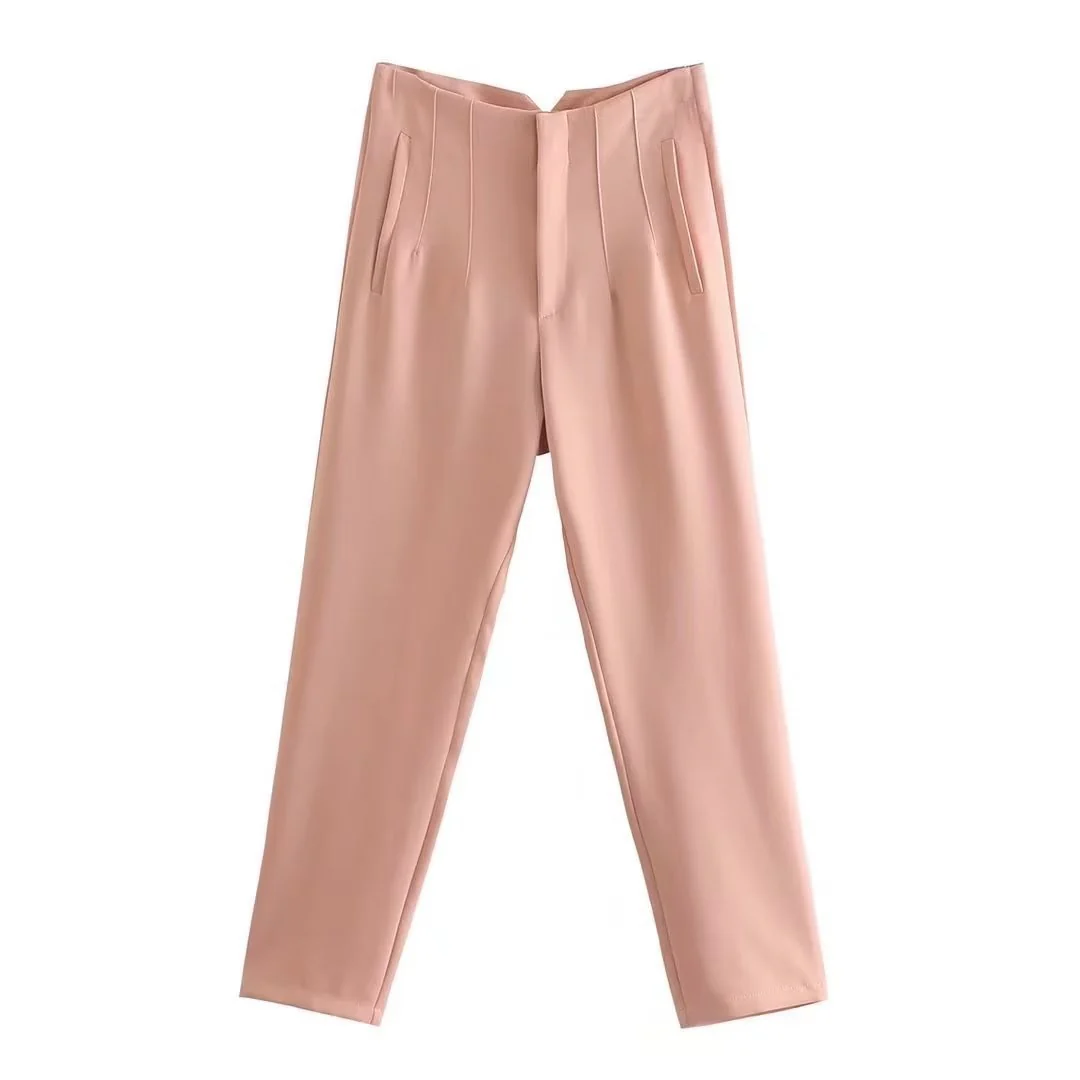 Tailored Pleat High Waist Pants - Buy two and get free shipping! - Image 16