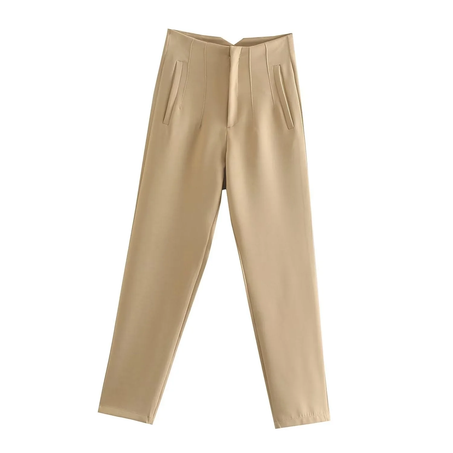 Tailored Pleat High Waist Pants - Buy two and get free shipping! - Image 17