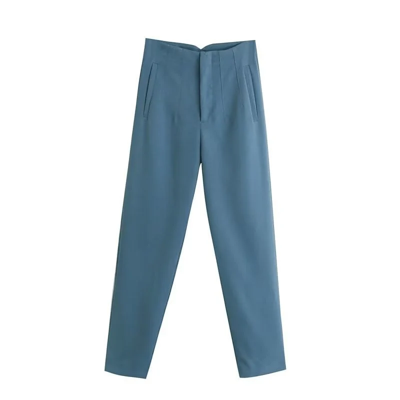 Tailored Pleat High Waist Pants - Buy two and get free shipping! - Image 19