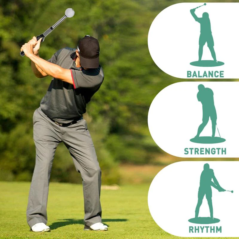 Telescopic club, Retractable Golf Swing Training Aid - Image 2