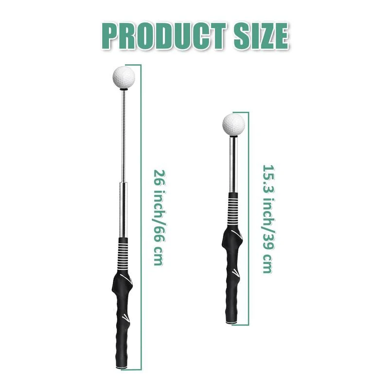Telescopic club, Retractable Golf Swing Training Aid - Image 9