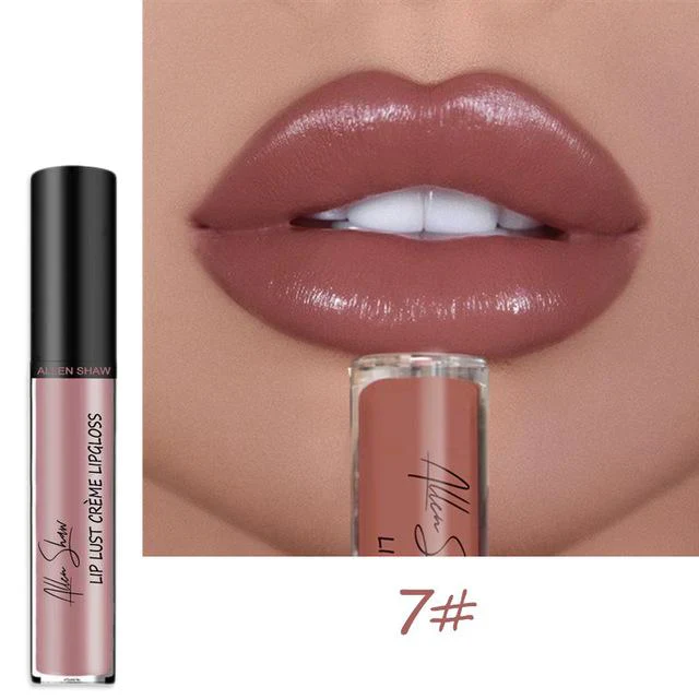 12 COLOR WATERPROOF LONG LASTING MOIST LIP GLOSS PLUMPER LIQUID LIPSTICK - Image 12