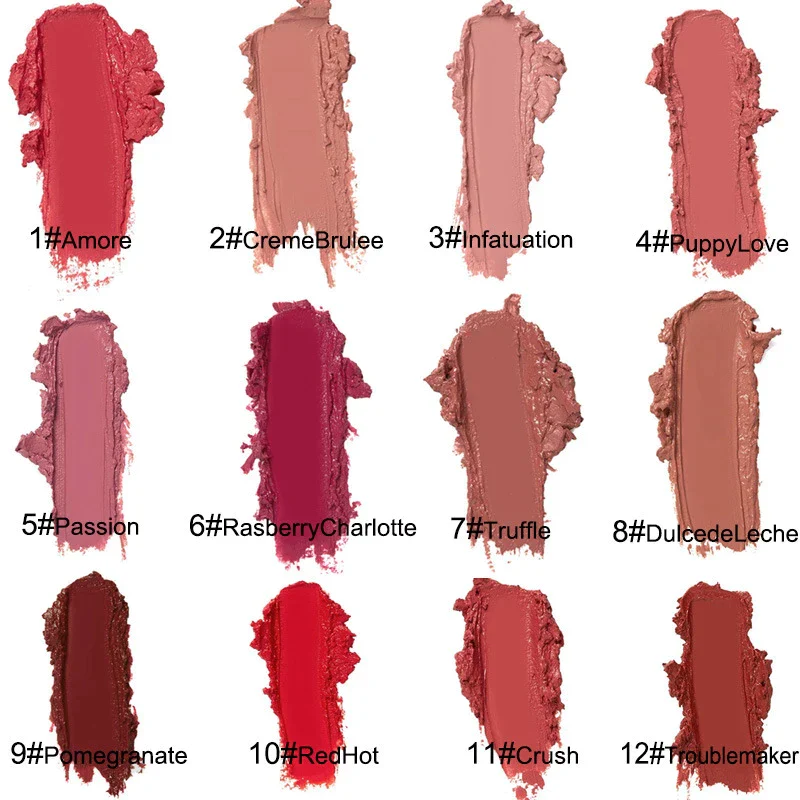 12 COLOR WATERPROOF LONG LASTING MOIST LIP GLOSS PLUMPER LIQUID LIPSTICK - Image 5
