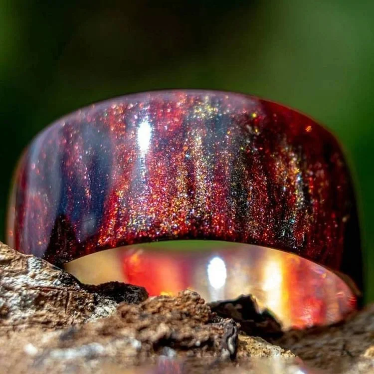 The Colored Galaxy Opal Ring - Image 8