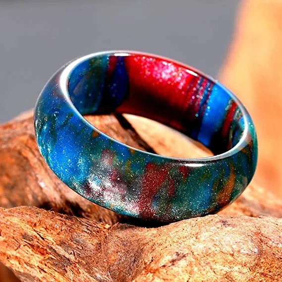 The Colored Galaxy Opal Ring - Image 9
