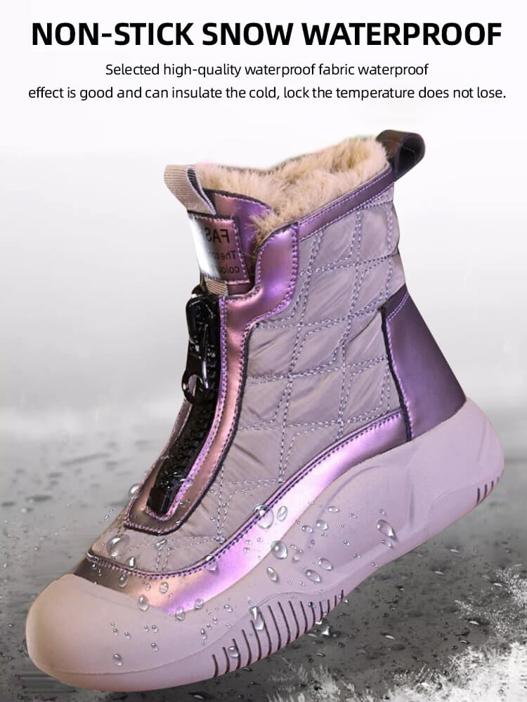 Padded boots made from thickened leather - Image 5