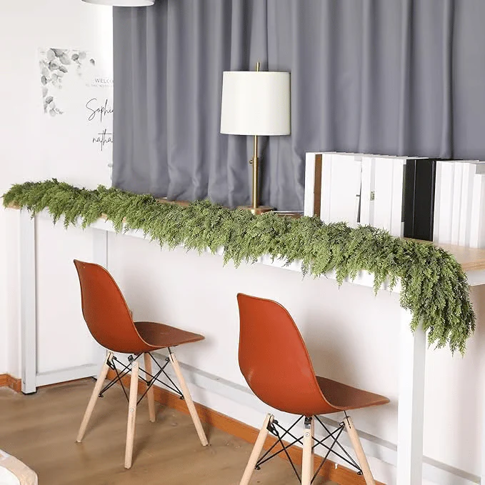 ✨ Christmas Artificial Cedar Garland - 72 In! - Image 5