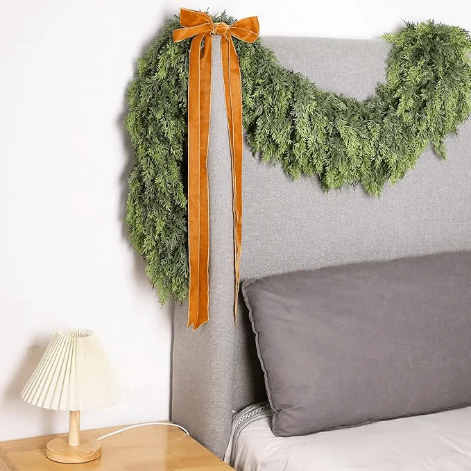 ✨ Christmas Artificial Cedar Garland - 72 In! - Image 6