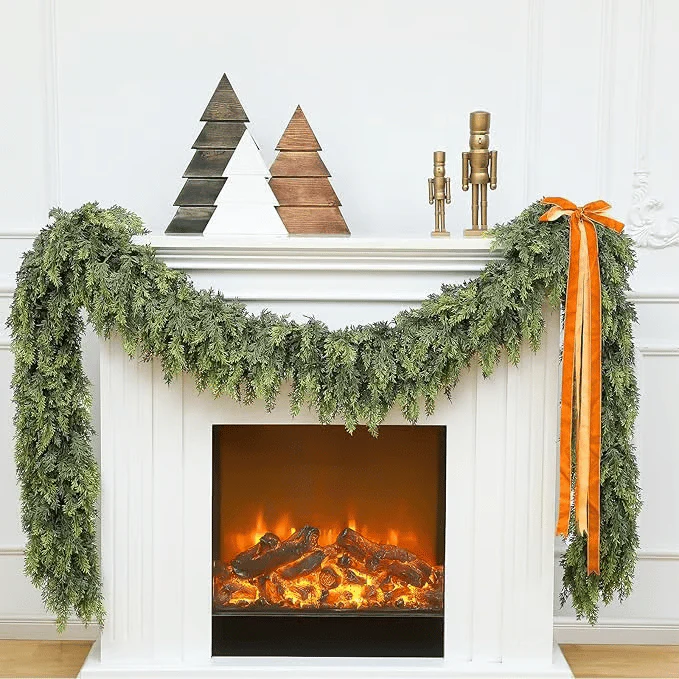 ✨ Christmas Artificial Cedar Garland - 72 In! - Image 7