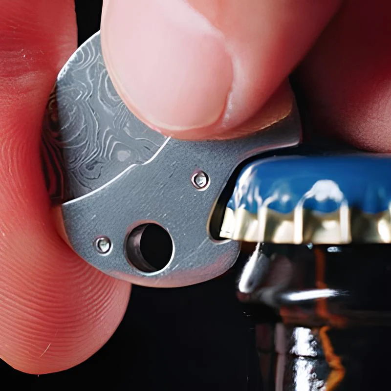 Mini Titanium Compact Bottle Opener & EDC Cutter - Image 2